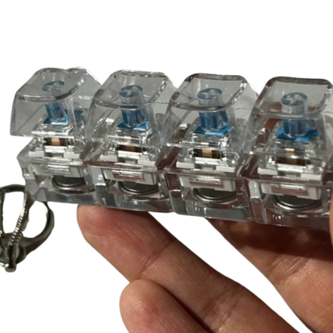 Naciśnij!™ – Antystresowy Brelok z Klikającymi Klawiszami