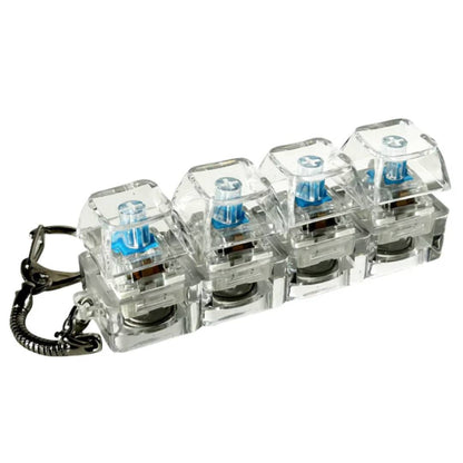 Naciśnij!™ – Antystresowy Brelok z Klikającymi Klawiszami